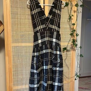 sold elsewhere Ace & Jig Ellen dress in black sand pattern, small NWT